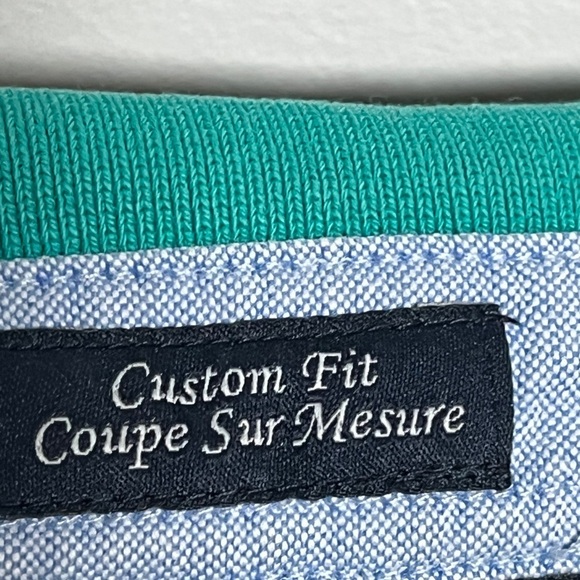 Tommy Hilfiger Green Custom Fit Polo Shirt - Size XL - Picture 3 of 10